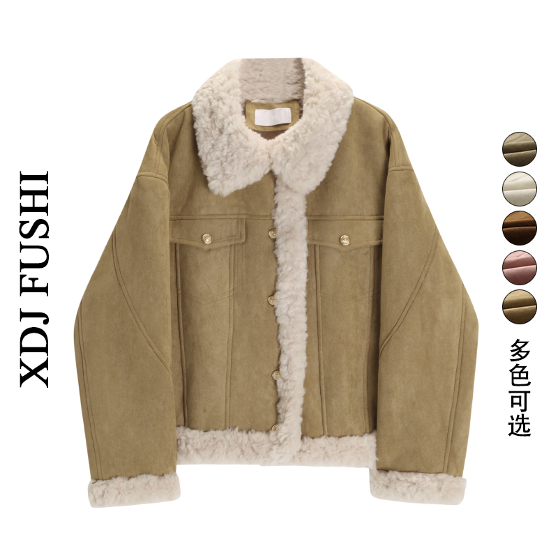 2025秋冬新款设计感时尚机车服