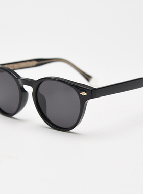 日系TR90个性雕花板材插芯韩版偏光太阳镜框潮男女文艺复古墨镜