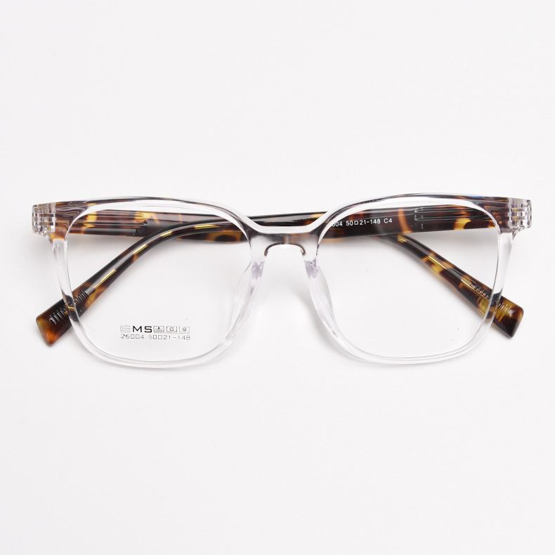 韩系TR90轻近视眼镜框渐变色潮男女学生镜架简约可配度数百搭