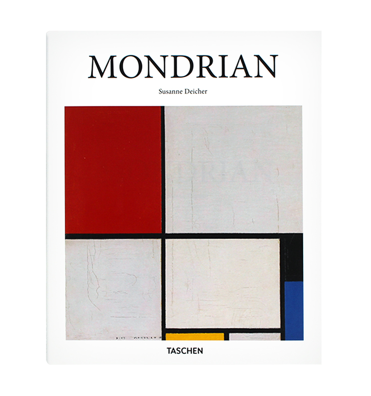 现货包邮 MONDRIAN 彼埃·蒙德里安 新造型主义非具象绘画艺术画册 TASCHEN原版 几何抽象画派 非具象绘画 荷兰艺术大师