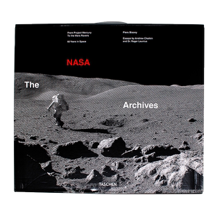 现货包邮 Das NASA Archiv. 60 Jahre im All 美国宇航局档案:在太空60年 罕见历史照片 概念效果图 盒装大开本TASCHEN德文原版