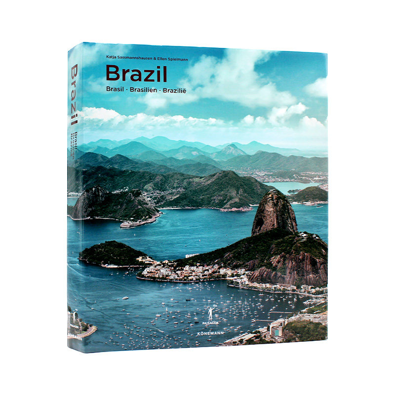 现货包邮 Brazil 巴西 有着鲜明差异的国家 丰富多彩的宗教游行 独特多样动植物的潘塔纳尔沼泽地 进口原版 多语种 精装