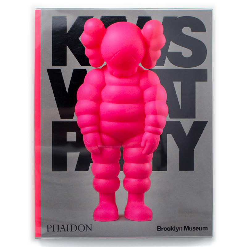 现货包邮限量版 KAWS: WHAT PARTY Pink Edition 潮牌艺术设定集 超过100件广泛的作品收录 流行文化艺术展览 PHAIDON出品 英文
