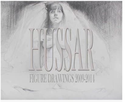 异色画家michael hussar figure drawings恐怖灵感插画素描艺术绘画集