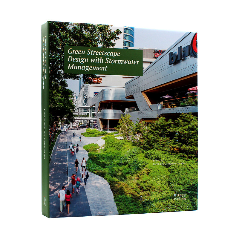 现货包邮 Green Streetscape Design with Stormwater Management 绿色街道景观设计与雨水管理 绿色街道景观设计指南 英文原版