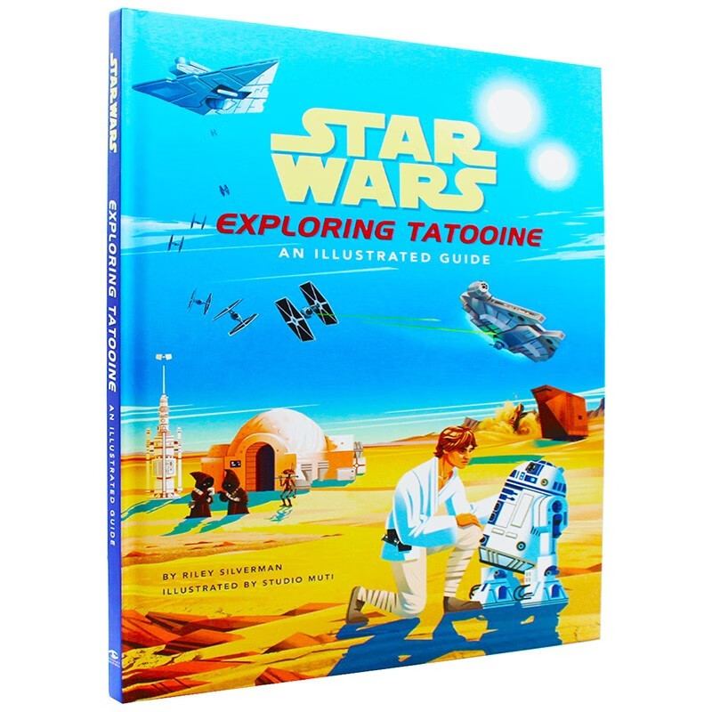 现货包邮 Star Wars: Exploring Tatooine 星球大战:探索塔图因 标志性地点沙漠星球图解指南 儿童英文绘本 全彩插图 英文原版