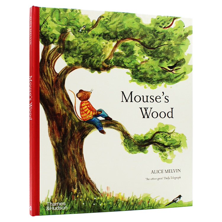 现货包邮 Mouse's Wood: A Year in Nature 老鼠的森林:大自然中的一年 儿童绘本 故事图画书 进口英文原版精装