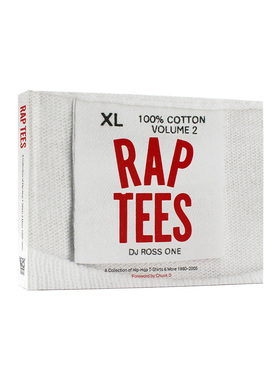 现货包邮 RAP TEES 说唱T恤 第二卷:1980-2005年嘻哈T恤及更多 服装设计 时尚服装 英文原版