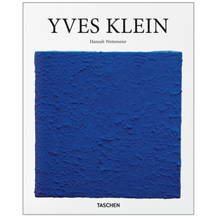 包邮 艺术 塔森 伊夫 2.0 Art 新现实主义推动者 现货 Yves Klein 克莱因 英文原版 Basic 艺术作品集 Taschen 波普艺术