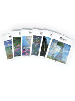 The original English version of Monet's hand-drawn sketches and manuscripts collection, Monet's art album, Impressionist master art album, Monet's hand-drawn illustrations collection, book style, cover, randomly sent thumbnail 4