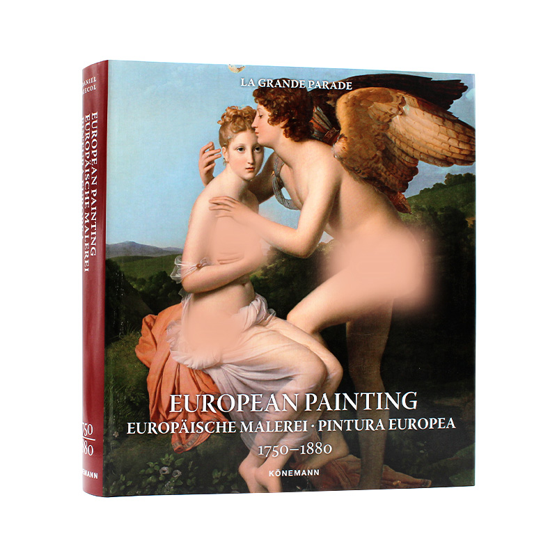 现货包邮 精装 European Painting 1750-1880 欧洲绘画1750-1880 激动人心的时代的概述 现实主义 艺术画册 进口原版 多语种