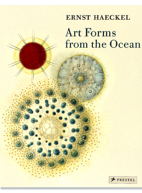 现货 Art Forms from the Ocean 来自海洋的艺术 博物学家Ernst Haeckel 恩斯特·海克尔 海洋生物放射虫版画艺术画册 英文原版