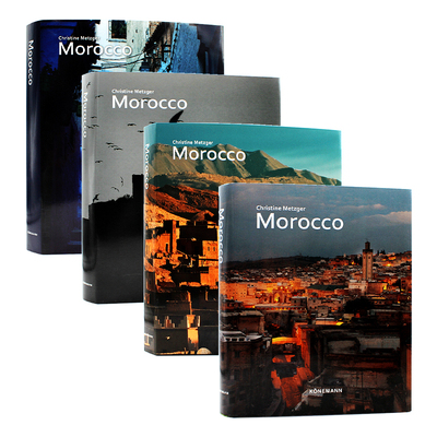 现货包邮 精装 Morocco 摩洛哥 位于大西洋和地中海之间 沿岸地区的景观 展示了摩洛哥的多面景观和东方文化 进口原版 多语种