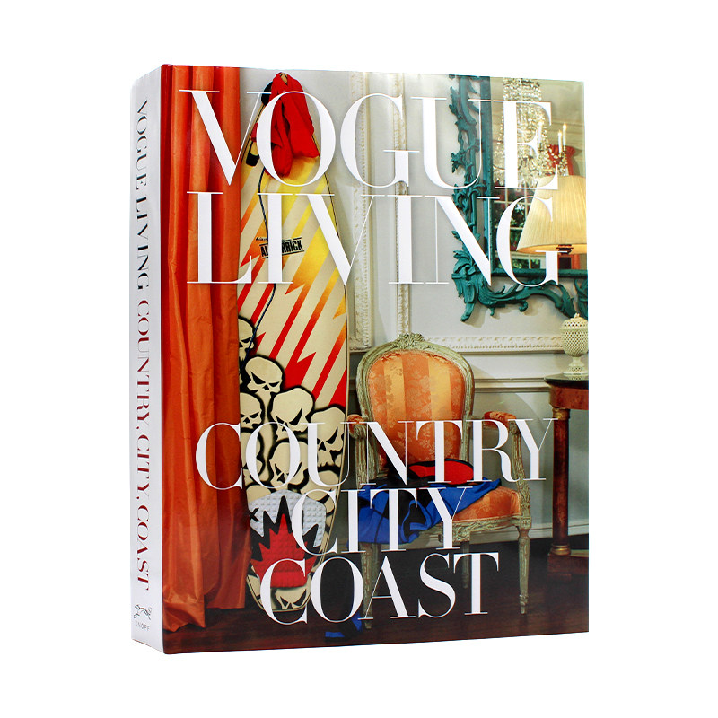 现货包邮 Vogue Living: Country, City, Coast 时尚生活:乡村、城市、海岸 建筑装饰 景观设计 艺术图册 英文原版