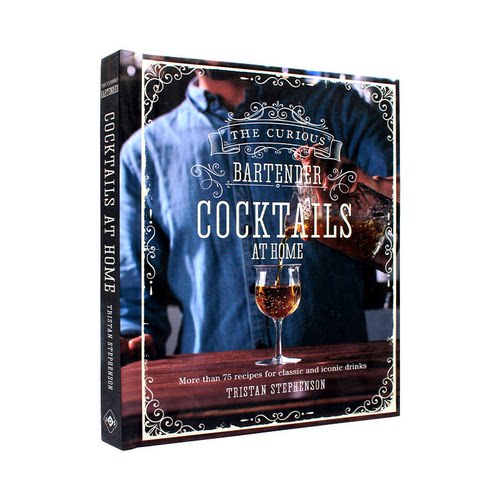 现货包邮 The Curious Bartender 好奇的调酒师：在家自制鸡尾酒 Cocktails At Home 超过75个鸡尾酒配方收录 英文原版