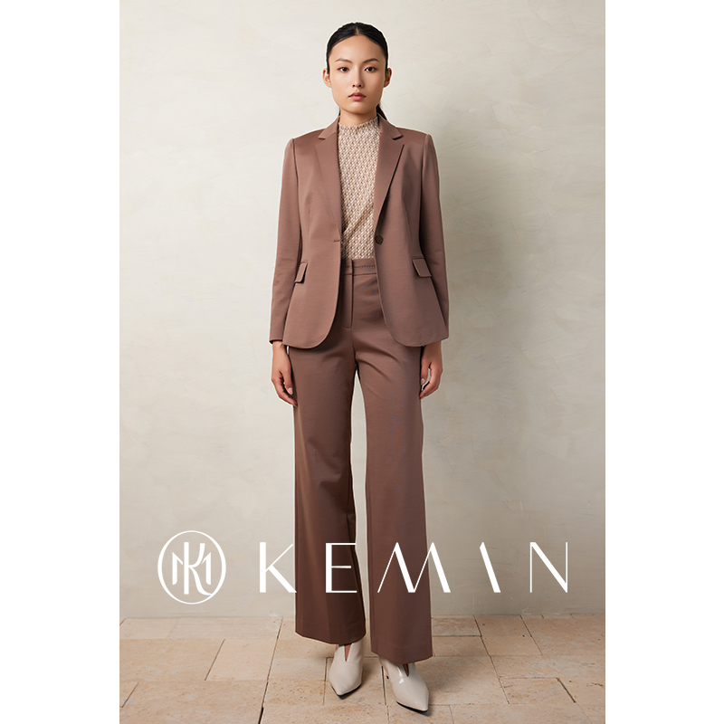 珂曼2025新款羊毛西装套装