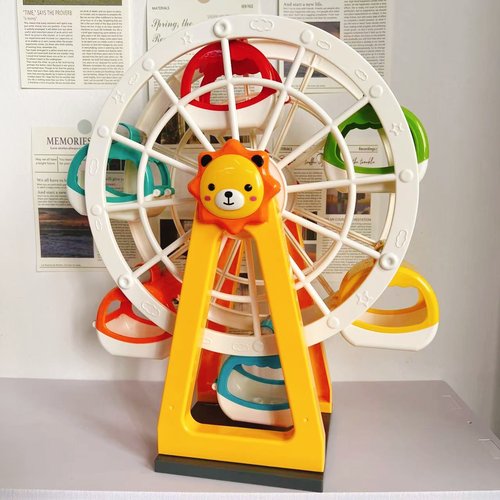 益智拼装大号旋转风车