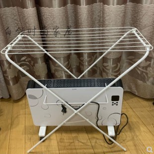 宜家国内代购 加尔落地式晾衣架置地晾晒衣架折叠简易晒衣架