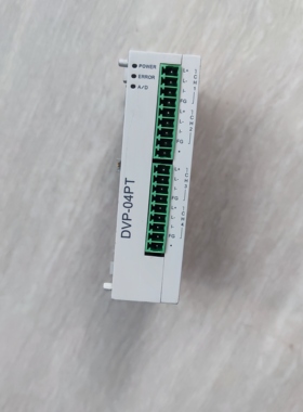 台达PLC DVP04PT-S成色实物图 功能正常