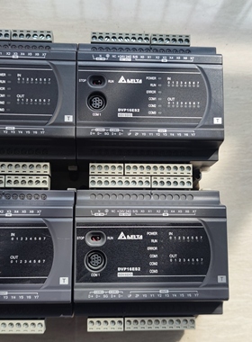 台达PLC DVP16ES200T成色实物图 功能正常