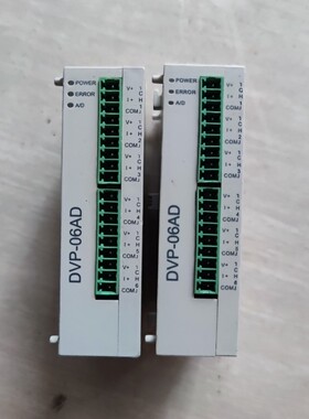 台达PLC扩展 DVP06AD-S成色实物图 功能正常
