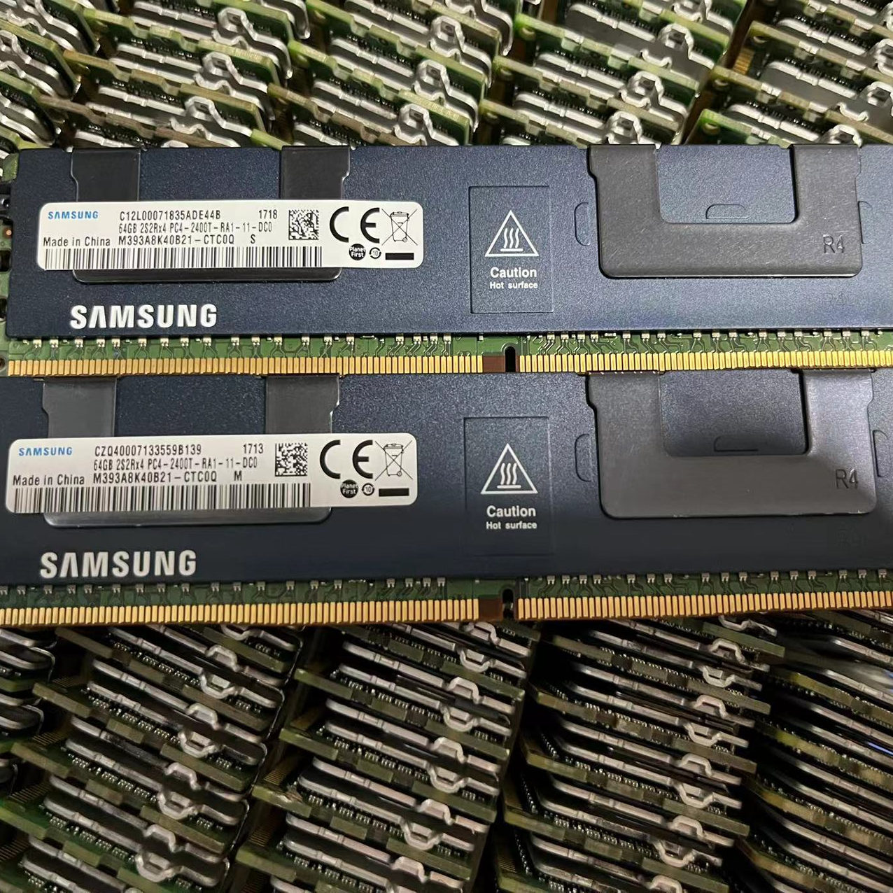 三星DDR4 64G 2S2RX4 PC4-2400T ECC REG服务器内存 支持 R730