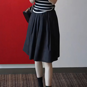 新款 a字半身裙梨型身材遮胯中长裙大码 胖mm显瘦遮肚2025夏季 裙子