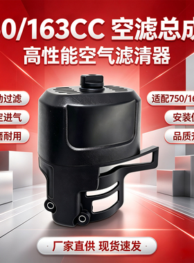 适用于百力通汽油机750 163CC 5.0马力抹光机平板夯空滤器总成