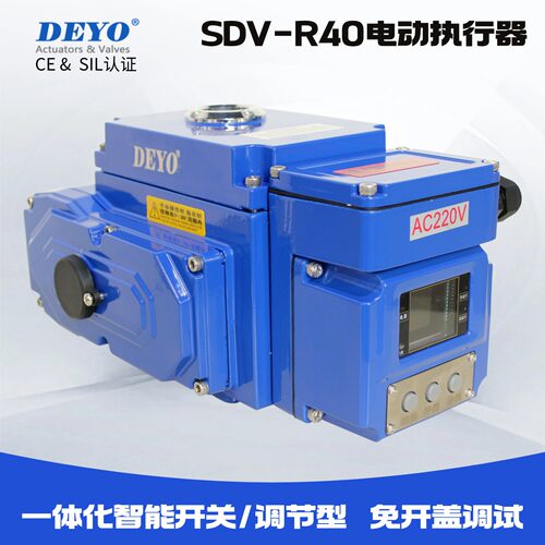 SDV-R40角行程电动头智能调节型