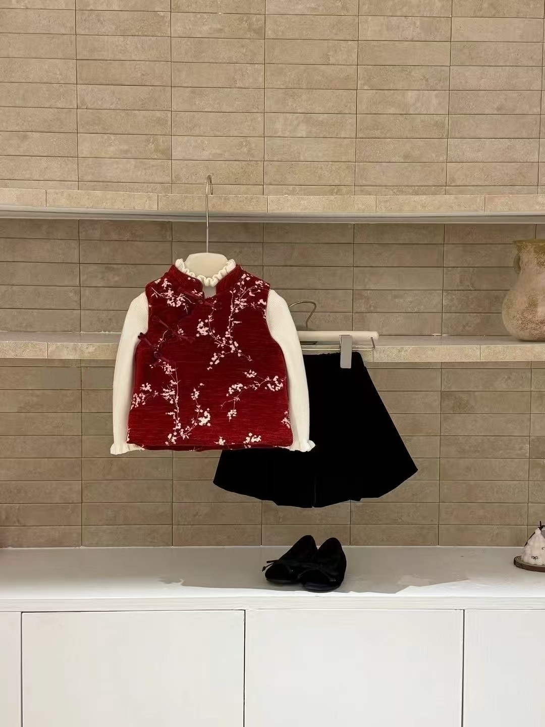 实体店现货YlYAYAKlDS新中式国风棉背心小童80-120（无打底无裙）,童装/婴儿装/亲子装,棉袄/棉服,淘宝优惠券,粉丝福利购,淘宝优惠卷