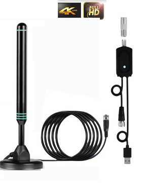 新款看电视DTMB五楼起窗口阳台地面数字电视天线长柱加强接收5米