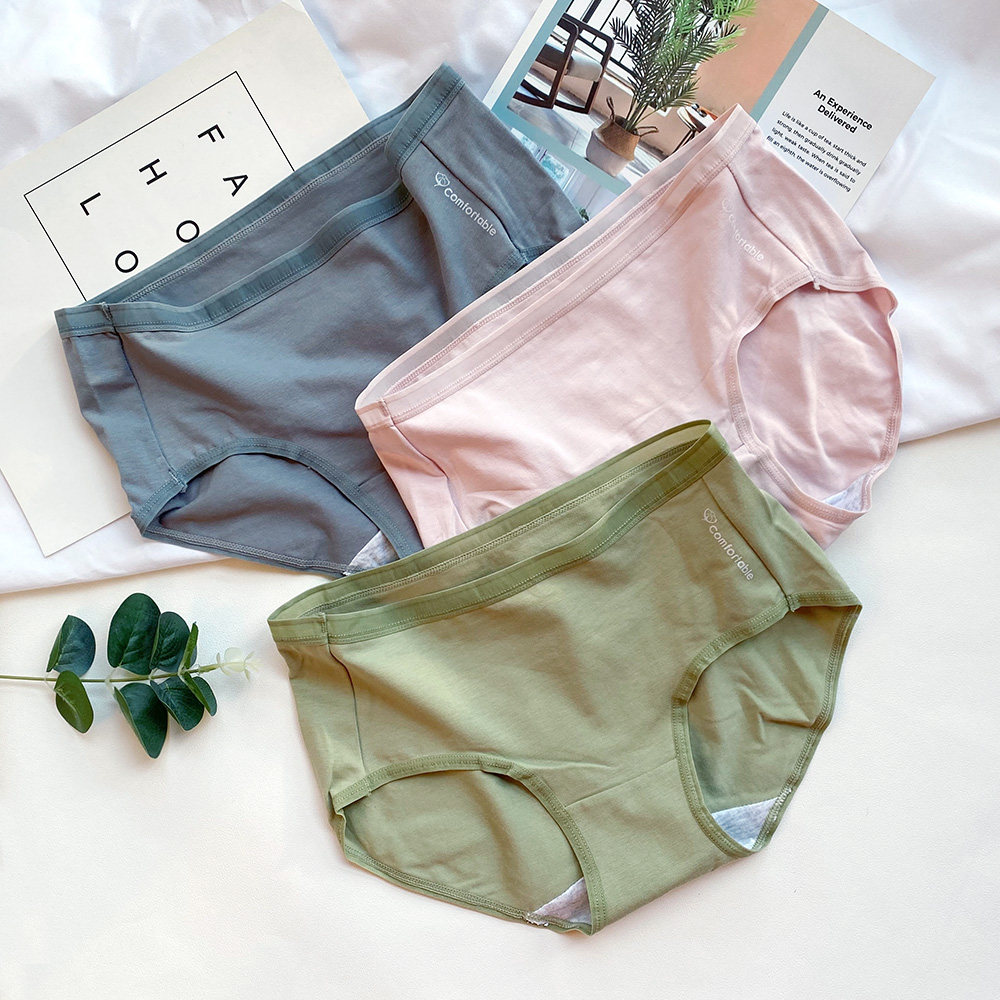 内裤纯棉全棉大码中腰无感舒适抗菌可爱无痕少女士三角裤头,女士内衣/男士内衣/家居服,女三角裤,淘宝优惠券,粉丝福利购,淘宝优惠卷