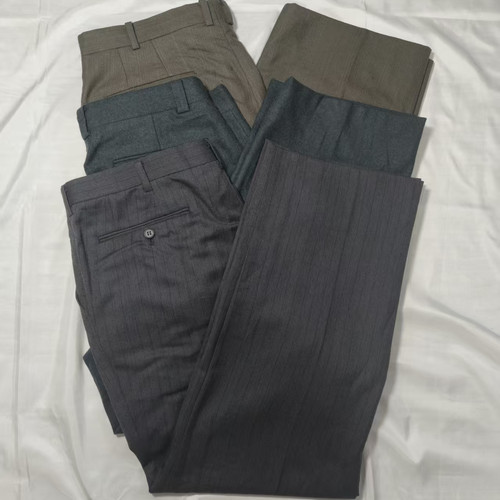 古着日式秋冬羊毛修身商务西装男