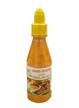 泰国进口SRIRACHA蛋黄风味酱料瓶装辣椒酱调味料沙拉凉拌薯条炸鸡