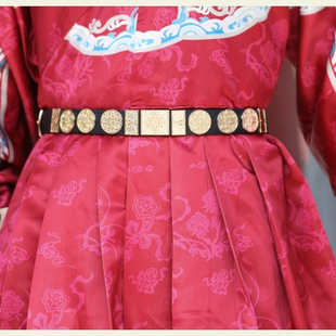 汉服革带飞鱼服汉服束腰男国风腰封古风明朝唐朝腰带护腕锦衣卫