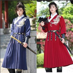 锦衣卫飞鱼服明制汉服男装绣春刀蟒袍侍卫伴郎服国风秋季太监衣服