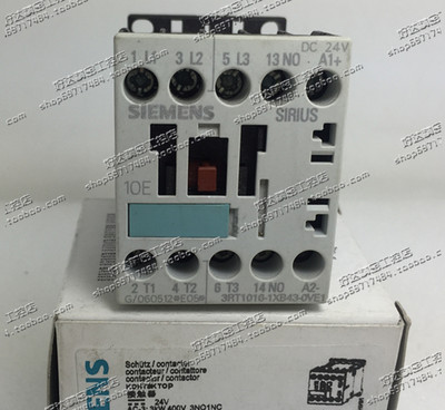 原装正品 西门子siemens 接触器 3RT1016-1XB43-0VE1 24VDC 现货