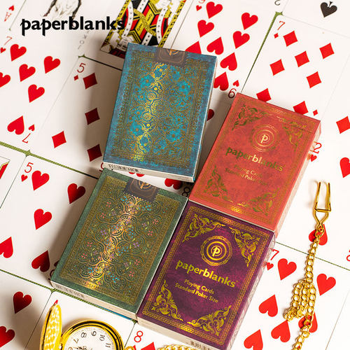paperblanks扑克牌游戏道具