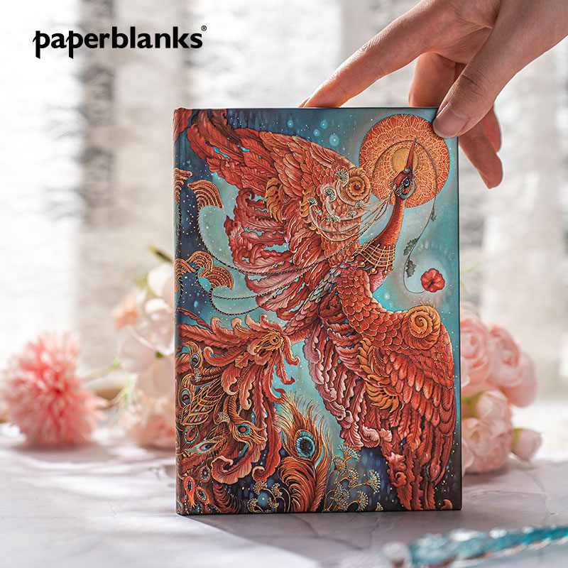 paperblanks佩兰克笔记本本子幸福鸟系列软皮记事本日记本