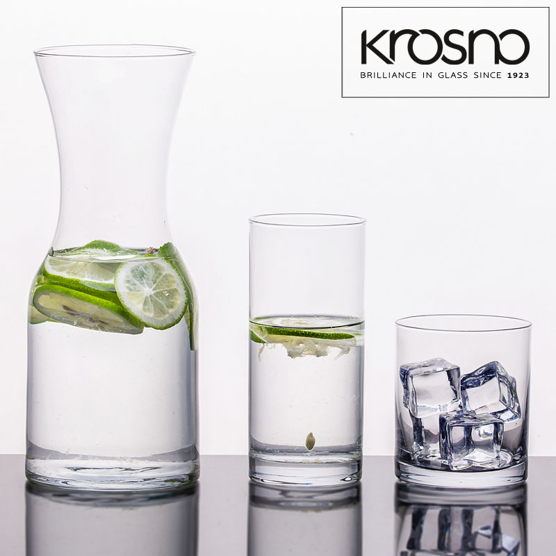KROSNO冷饮晶质玻璃壶