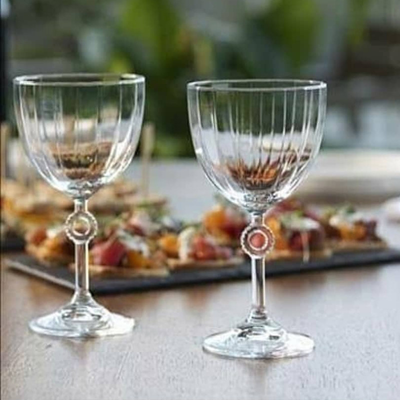 家用餐厅葡萄酒摆设红酒杯高脚复古特色欧式婚礼装饰无铅果汁杯
