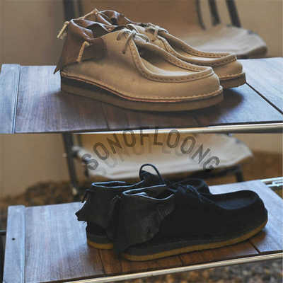 SONOFLOONG随形羊皮手工袋鼠鞋