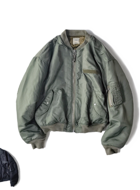 SONOFLOON复古ma1飞行员夹克BOMBER美式男补丁MA-1外套潮 THORSON