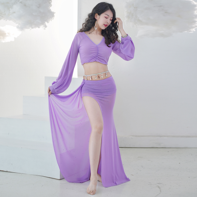 媞舞霓裳肚皮舞练功服面料舒适