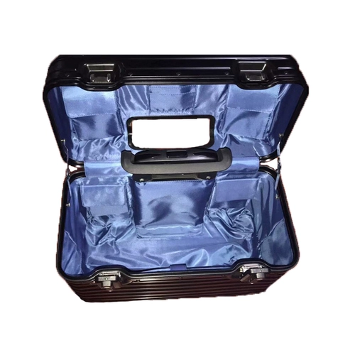 Металлический маленький чемодан для путешествий, алюминиево-магниевый сплав, 18 дюймов