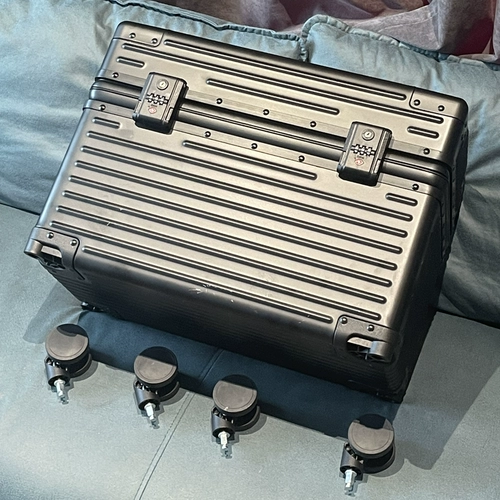 Металлический раскладной чемодан, камера, алюминиево-магниевый сплав, 20 дюймов