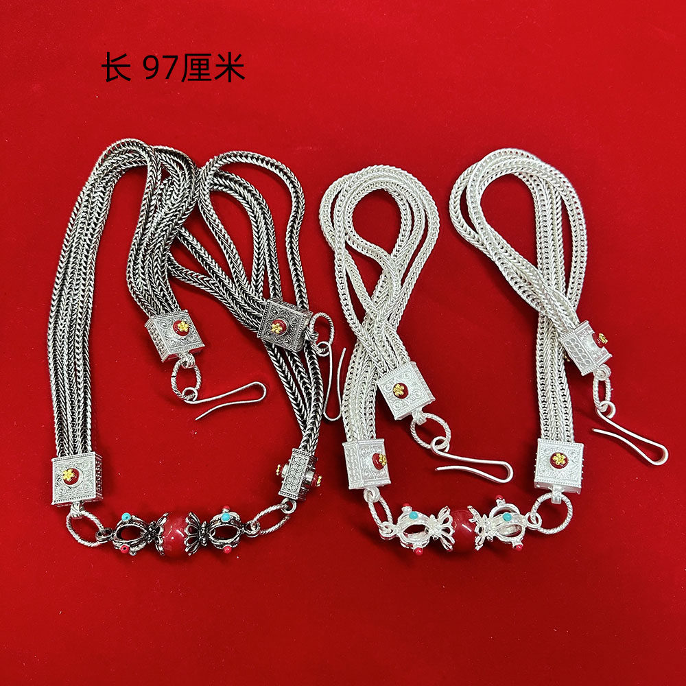 3股藏式复古合金腰带藏袍藏族表演裹裙裹裙腰间腰链配饰,服饰配件/皮带/帽子/围巾,腰带/皮带/腰链,淘宝优惠券,粉丝福利购,淘宝优惠卷