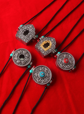 嘎乌小盒子吉祥平安项链