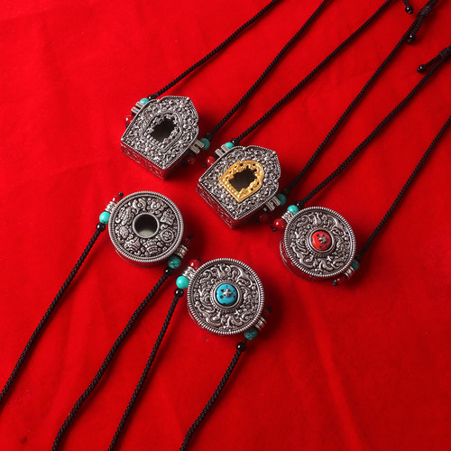 嘎乌小盒子吉祥平安项链
