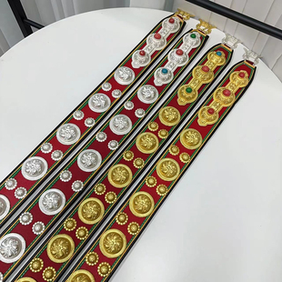 6.5厘米成人腰带藏族皮带合金藏银藏袍腰带表演安多少数民族配饰